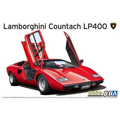 AOSHIMA 1/24 Lamborghini Countach LP400
