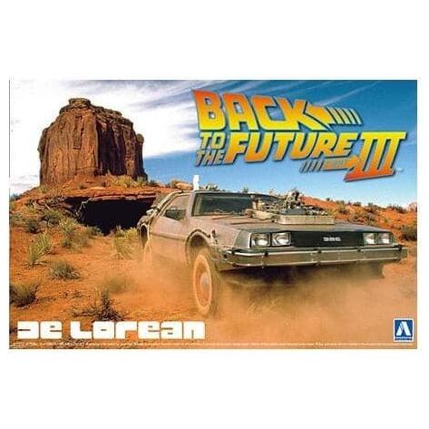 AOSHIMA 1/24 Back to the Future Part III Delorean (Railroad