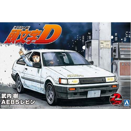AOSHIMA 1/24 Takeichi Itsuki AE85 Levin 
(Toyota)