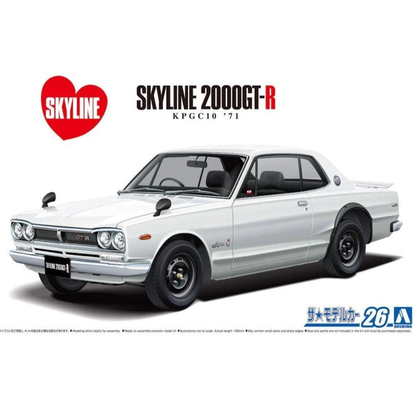 AOSHIMA 1/24 Nissan KPG10 Skyline HT2000GT-R '71