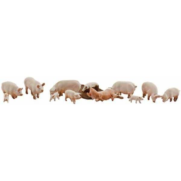 WOODLAND SCENICS HO Yorkshire Pigs