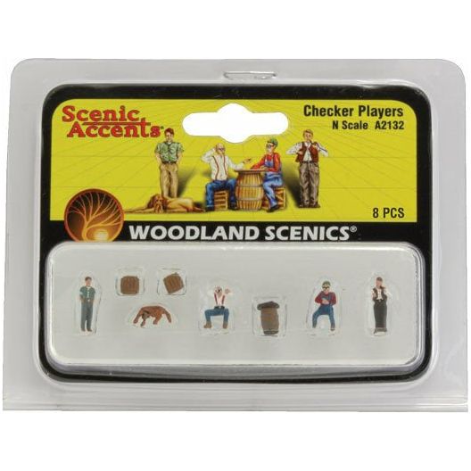 WOODLAND SCENICS N Checker Players