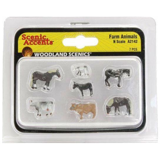 WOODLAND SCENICS N Farm Animals