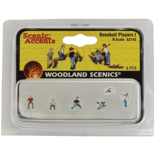 WOODLAND SCENICS N Baseball Players I