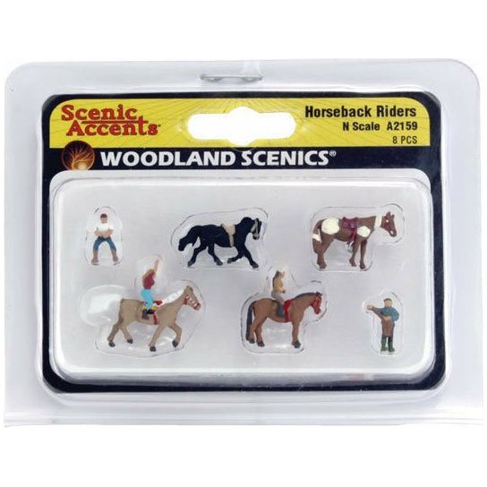 WOODLAND SCENICS N Horseback Riders