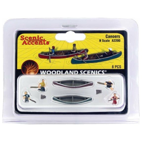 WOODLAND SCENICS N Canoers