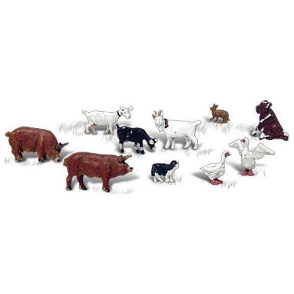WOODLAND SCENICS N Barnyard Animals