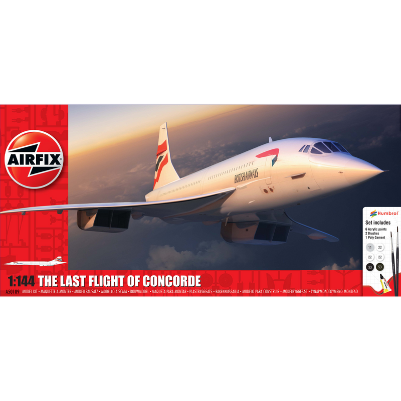AIRFIX 1/144 Concorde Gift Set