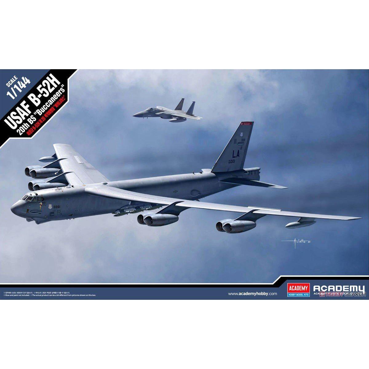 ACADEMY 1/144 Boeing USAF B-52H 20th BS "Buccaneers"