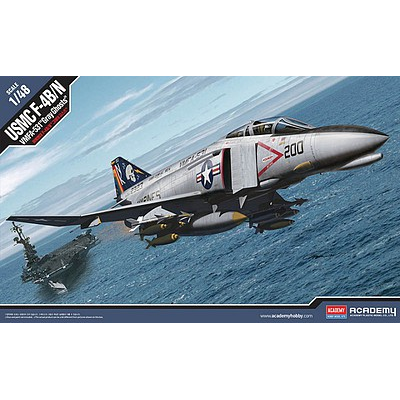 ACADEMY 1/48 USMC F-4B/N VMFA-531 "Grey Ghosts" Phantom