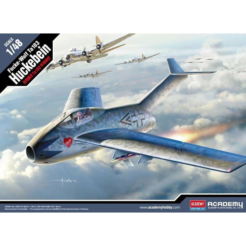 ACADEMY 1/48 Focke-Wulf Ta-183 Huckebein