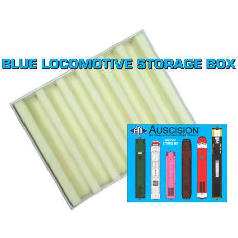 AUSCISION Blue Storage Box - Locomotive Box