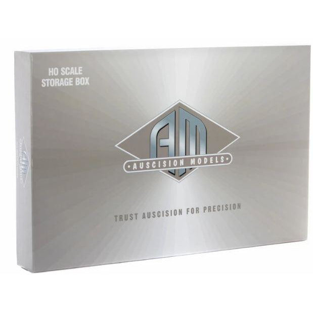 AUSCISION Silver Storage Box - Vertical Foam Slots (carton