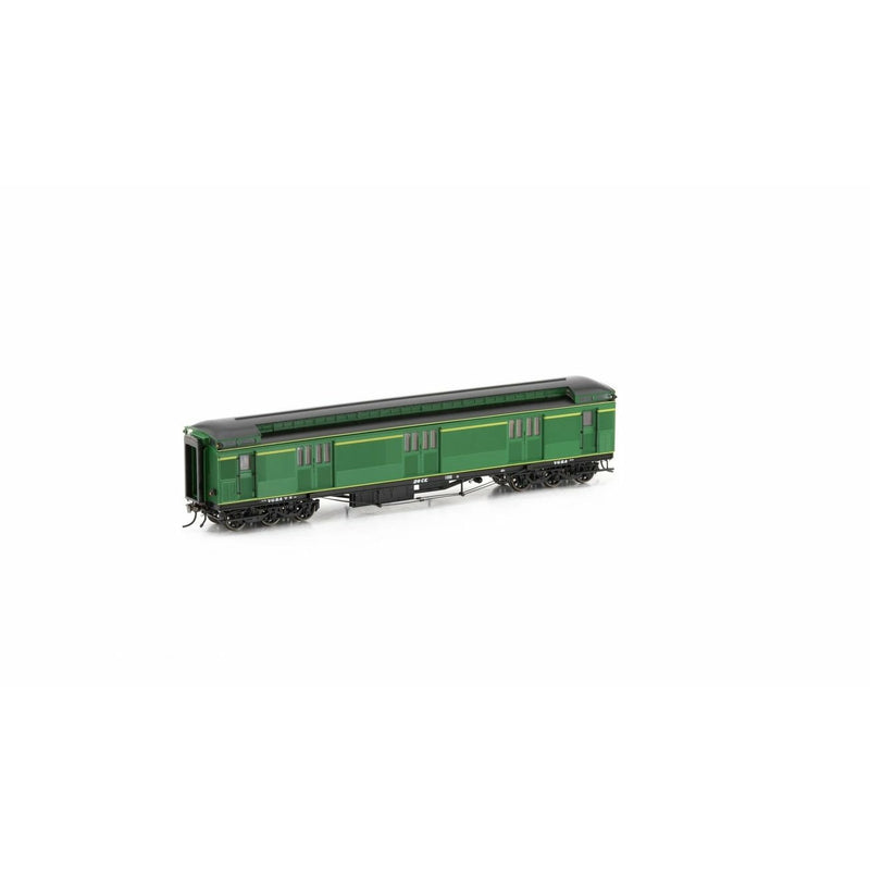 AUSCISION HO The Overland, Hawthorn Green with Etched "The Overland" 4 Car Set