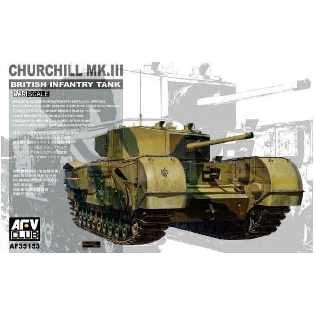 AFV CLUB 1/35 Churchill Mk.III British Infantry Tank