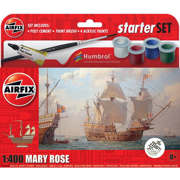 AIRFIX 1/400 Mary Rose Starter Set