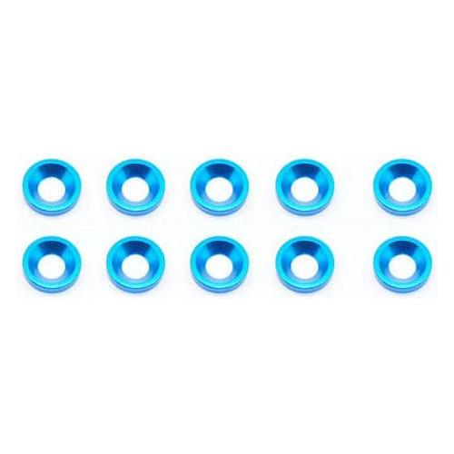 ARROWMAX Aluminium M4 Countersink Washer-Blue (10)