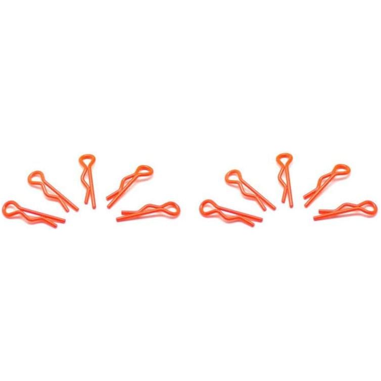 ARROWMAX Small Body Clip 1/10 - Fluorescent Red(10)