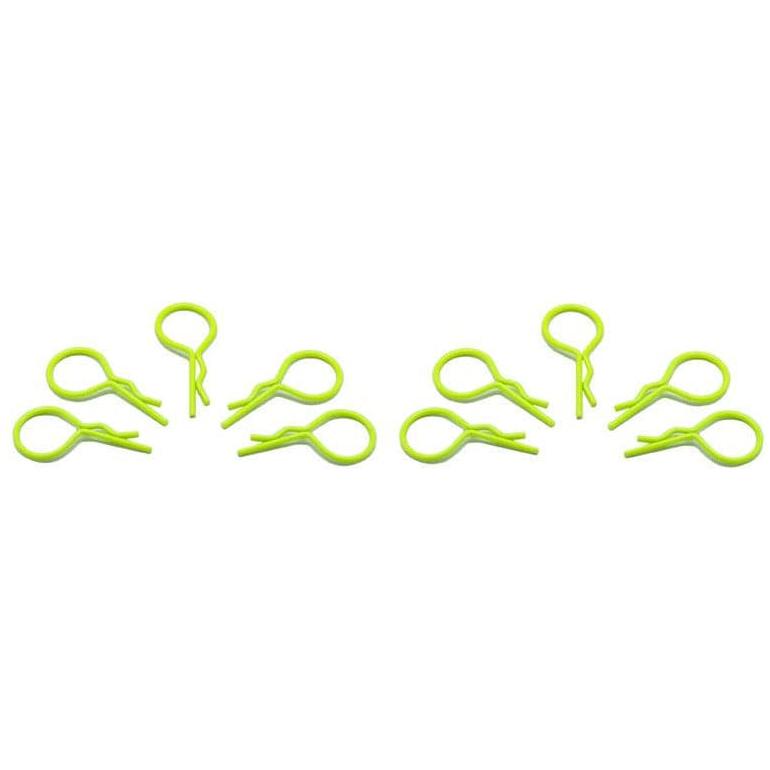 ARROWMAX Big Body Clip 1/10 - Fluorescent Yellow(10)