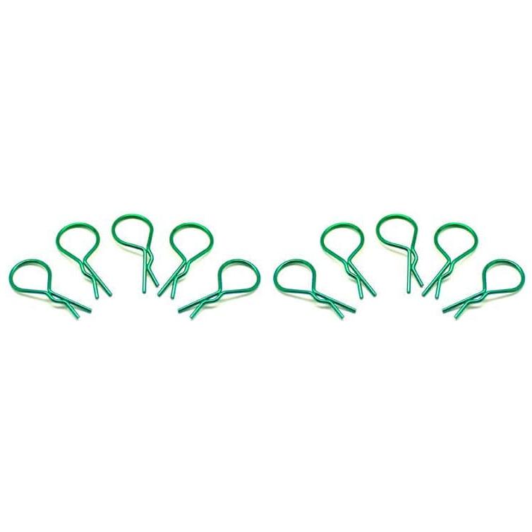 ARROWMAX Big Body Clip 1/10 - Metallic Green(10)