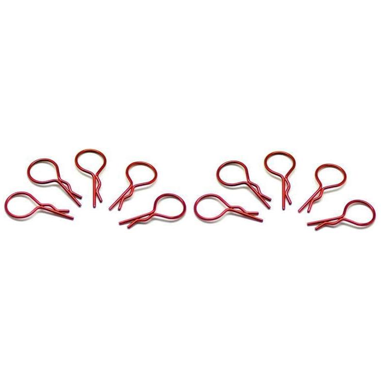 ARROWMAX Big Body Clip 1/10 - Metallic Red(10)