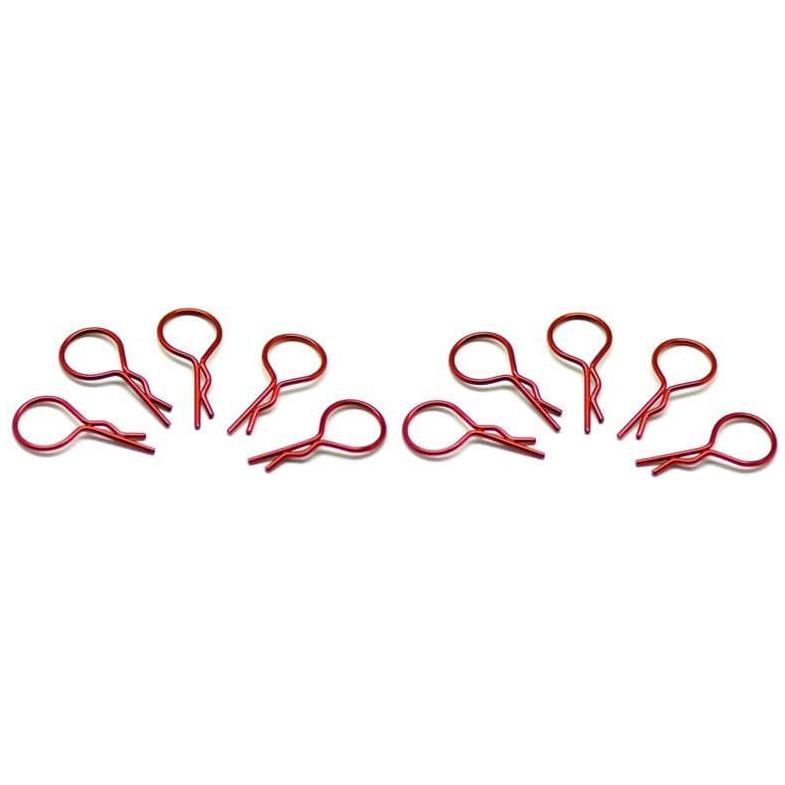 ARROWMAX Big Body Clip 1/10 - Metallic Red(10)