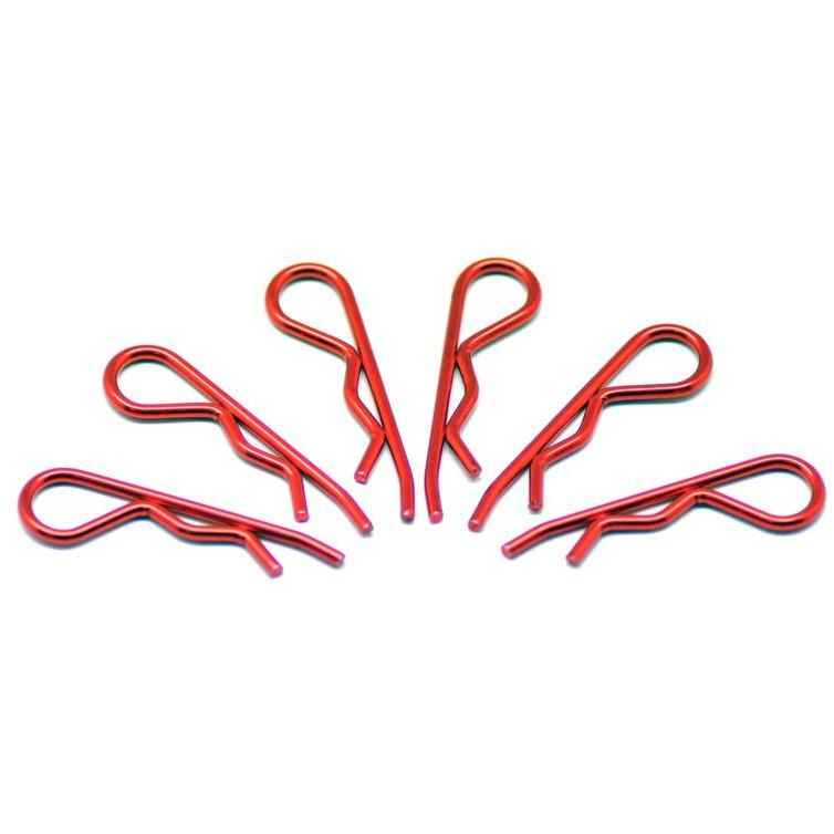 ARROWMAX Body Clip 1/8 - Metallic Red(6)