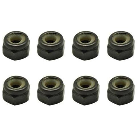 ARROWMAX Nylon Lock Nuts M4 (8)