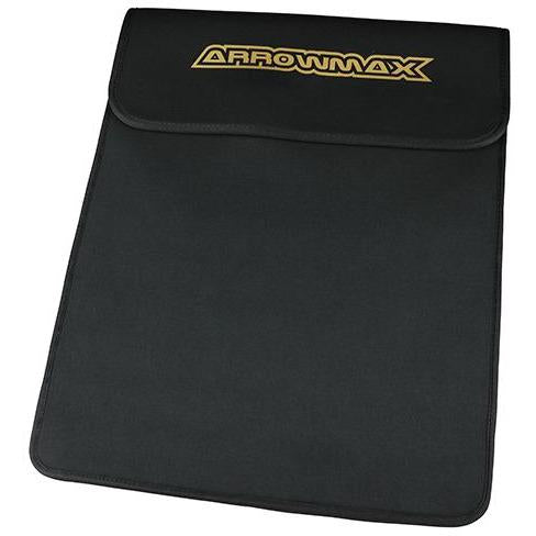 ARROWMAX Bag For Graphite Set-Up Board (1/10 & 1/8 Cars) Bl