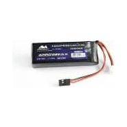 ARROWMAX AM LiPo 2400mAh 2S TX/RX 7.4V Battery Flat Pack