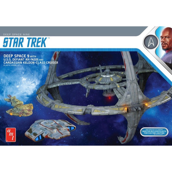 AMT 1/3300 Star Trek Deep Space Nine U.S.S. Defiant NX-74205 & Cruiser
