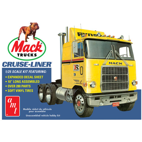 AMT 1/25 Mack Cruise-Liner Semi Tractor