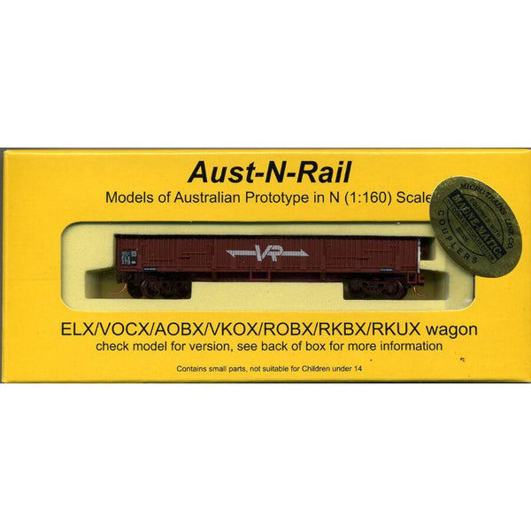 AUST-N-RAIL N ELX VR Lettering No 379, Includes Microtrains Bogies