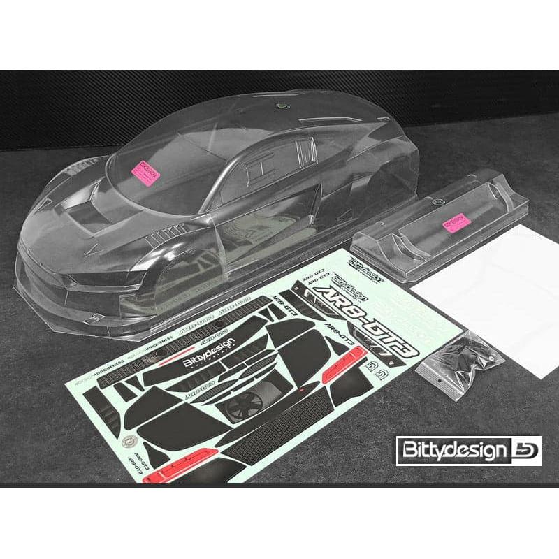 BITTYDESIGN 1/7 AR8-GT3 Clear Body for ARRMA Infraction/Limitless, 1.5mm thickness