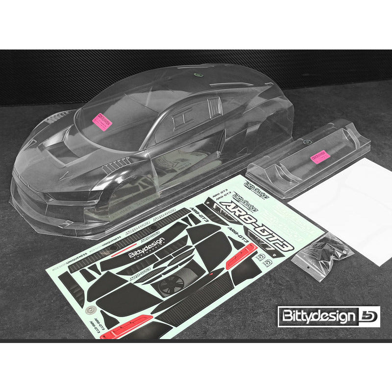 BITTYDESIGN 1/7 AR8-GT3 Clear Body for ARRMA Infraction/Limitless, 1.5mm thickness