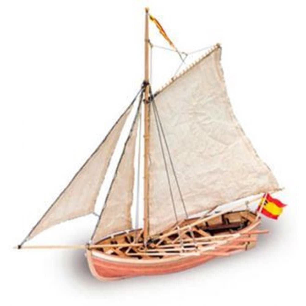 ARTESANIA LATINA 1/25 San Juan Nepomuceno's Jollyboat Woode