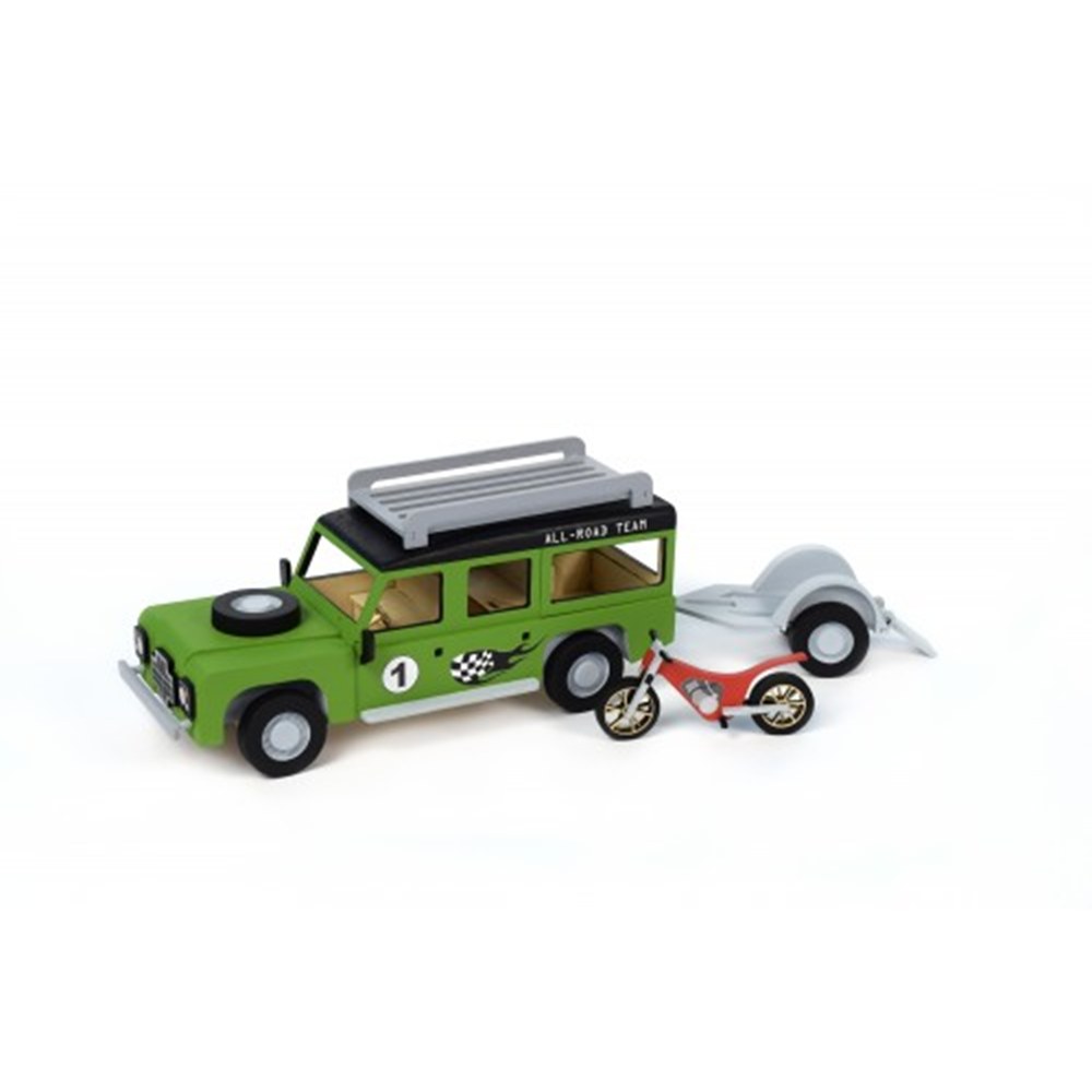 ARTESANIA Junior Collection All Road + Trailer + Bik