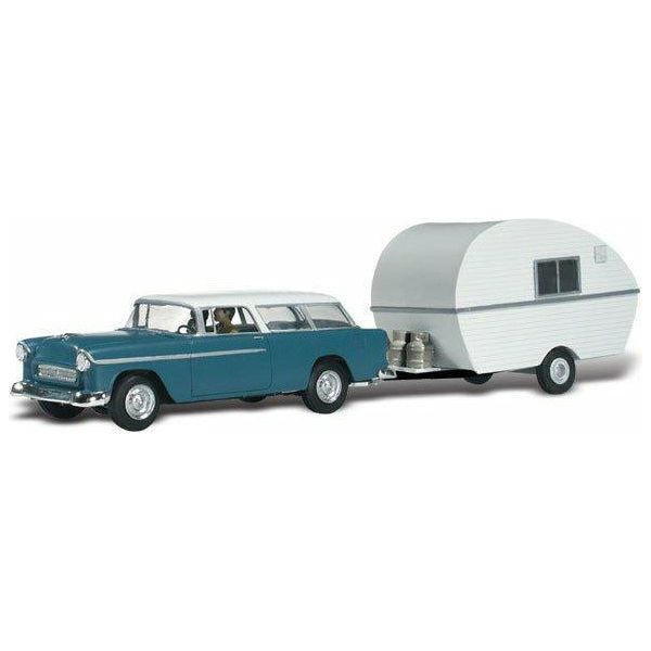 WOODLAND SCENICS HO Scale Thompson's Travelin' Trailer