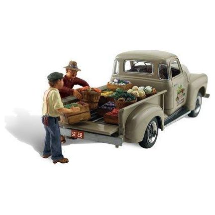 WOODLAND SCENICS HO Scale Paul's Fresh Produce