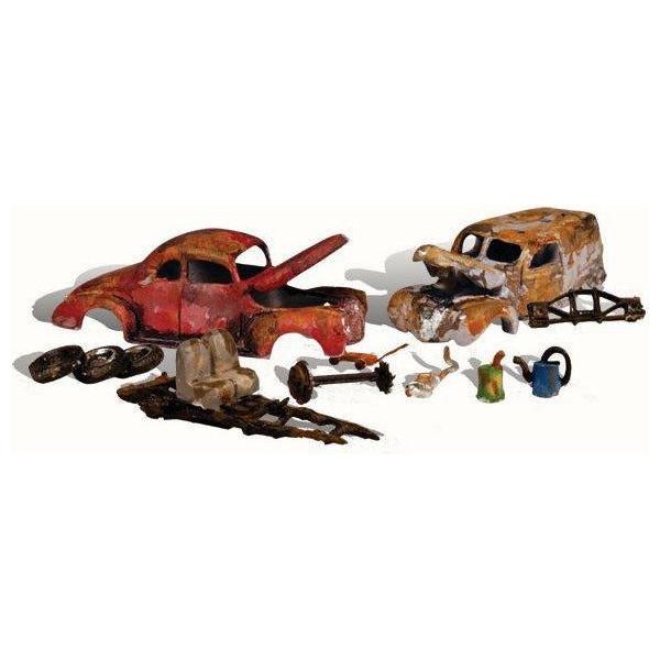 WOODLAND SCENICS HO Scale Junk Cars