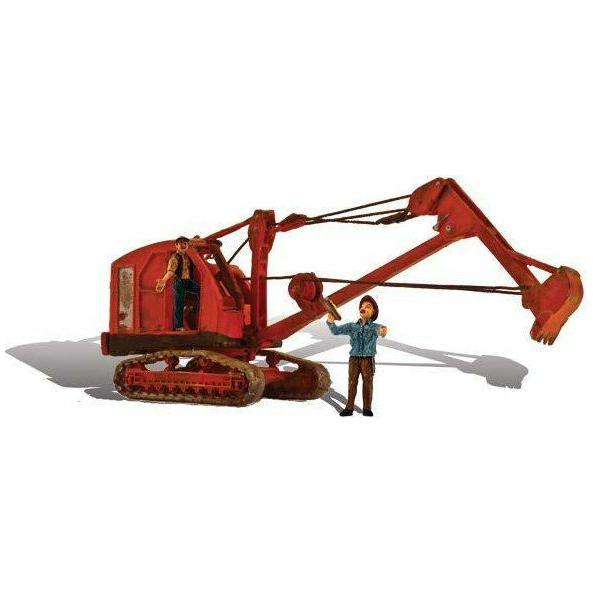 WOODLAND SCENICS HO Scale Backhoe