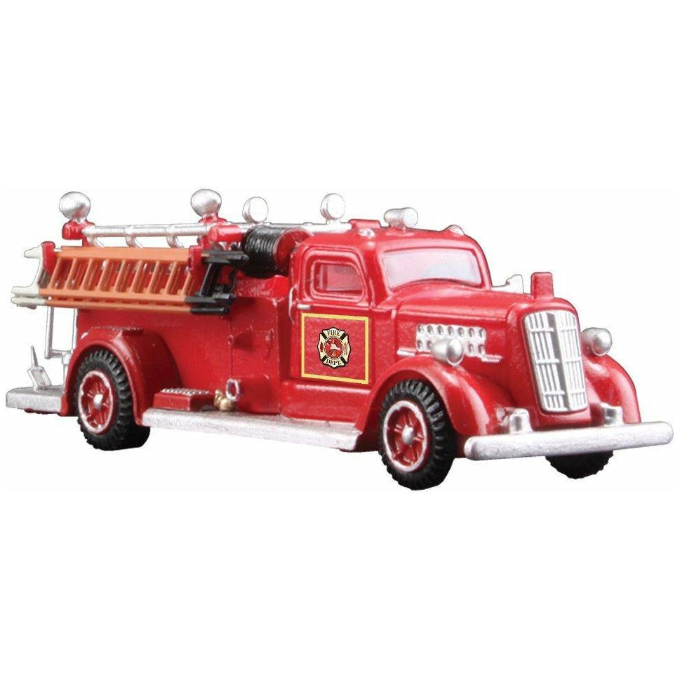 WOODLAND SCENICS HO Scale Fire Truck