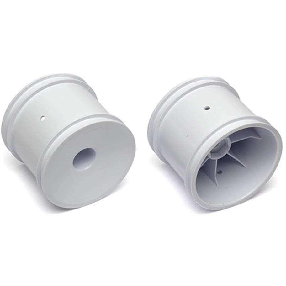 TEAM ASSOCIATED 2WD Truck Wheels, 2.2 in, 12 mm Hex white for ,T