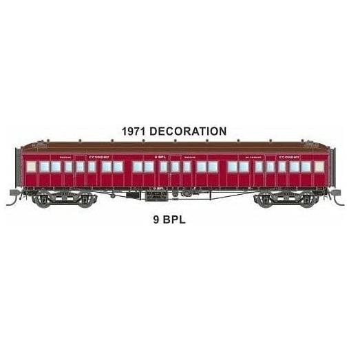 AUSTRAINS NEO HO PL-Type Carriage with Swing Doors 1971 Decoration Single Pack 9 BPL