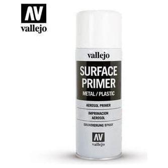 VALLEJO 28010 Aerosol White Primer 400ml