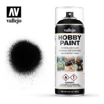 VALLEJO Aerosol Black Primer 400ml