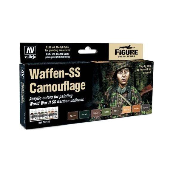 VALLEJO Model Colour Waffen-SS Camouflage Set Box Set