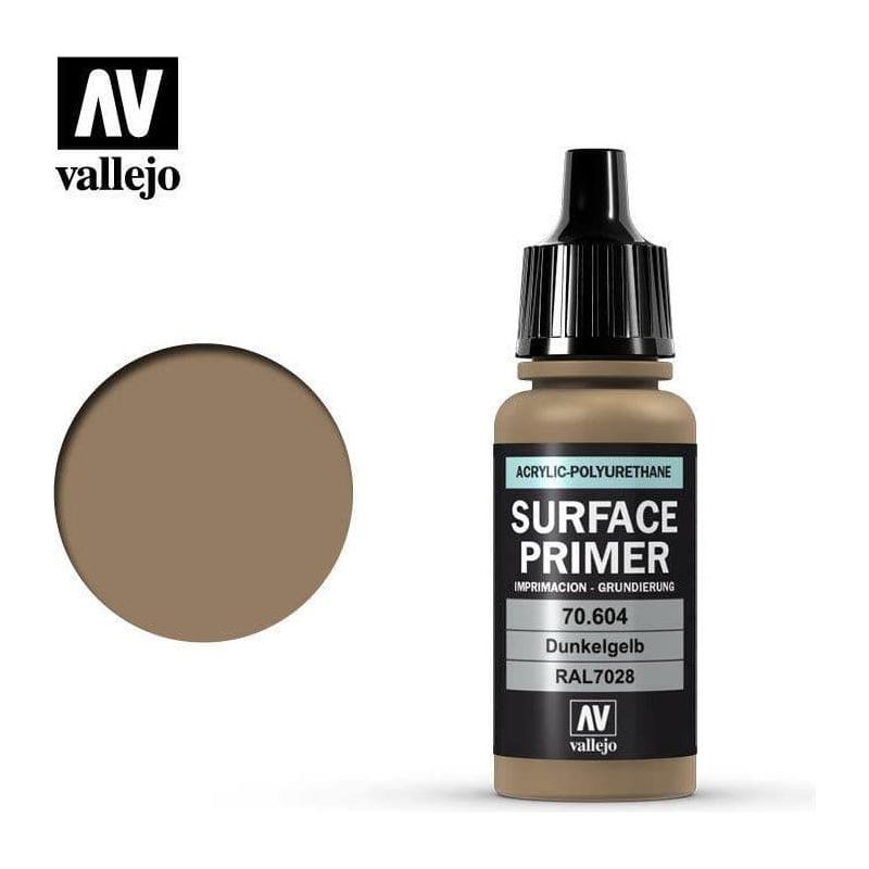 VALLEJO Surface Primer German Dark Yellow 17ml