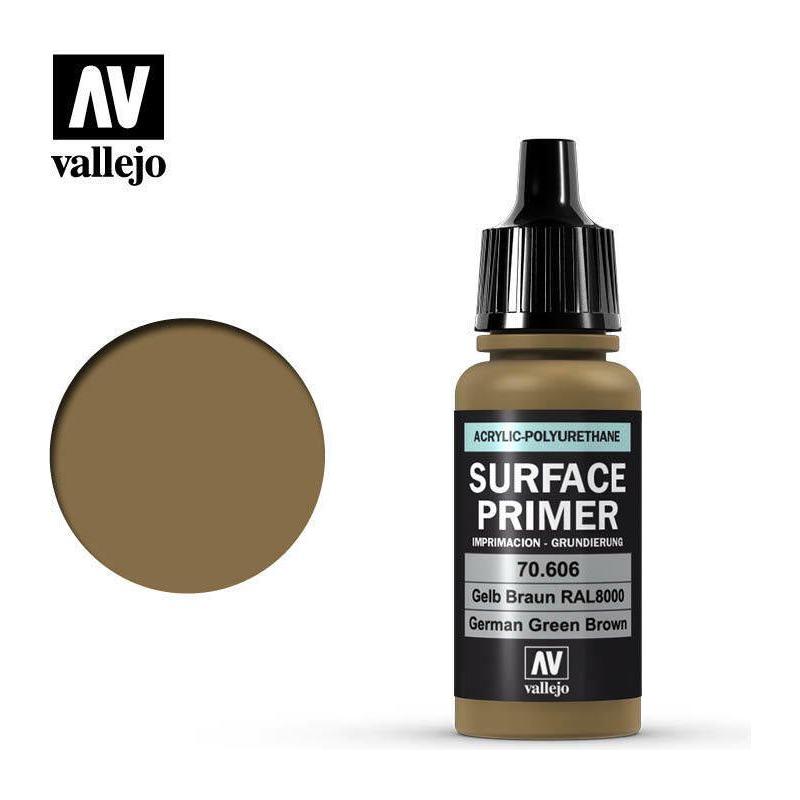 VALLEJO Surface Primer German Green Brown 17ml