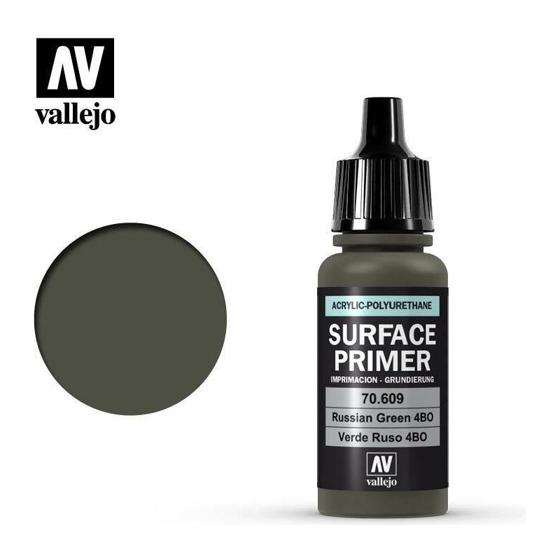 VALLEJO Surface Primer Russian Green 17ml